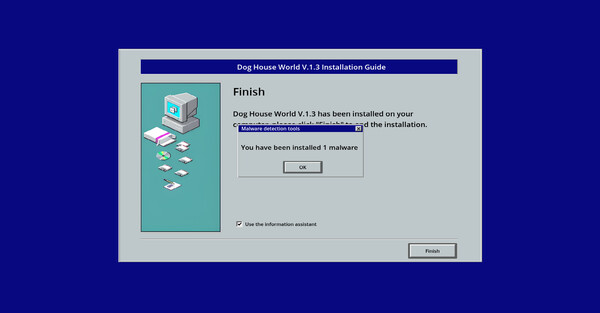 Malware screenshot