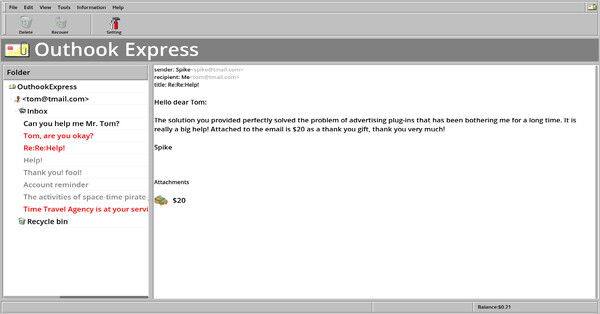 Malware screenshot