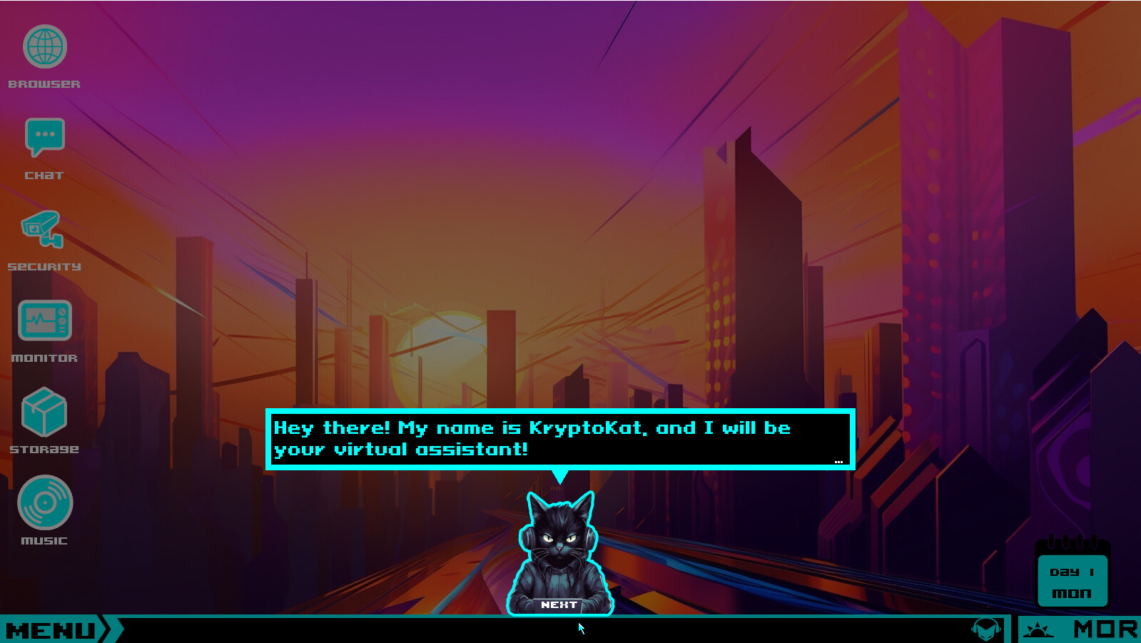 Neon City Hacker screenshot 1