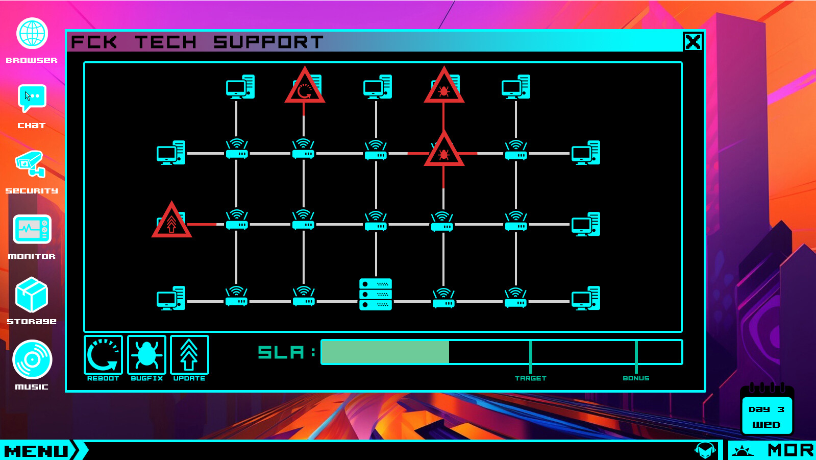 Neon City Hacker screenshot 5