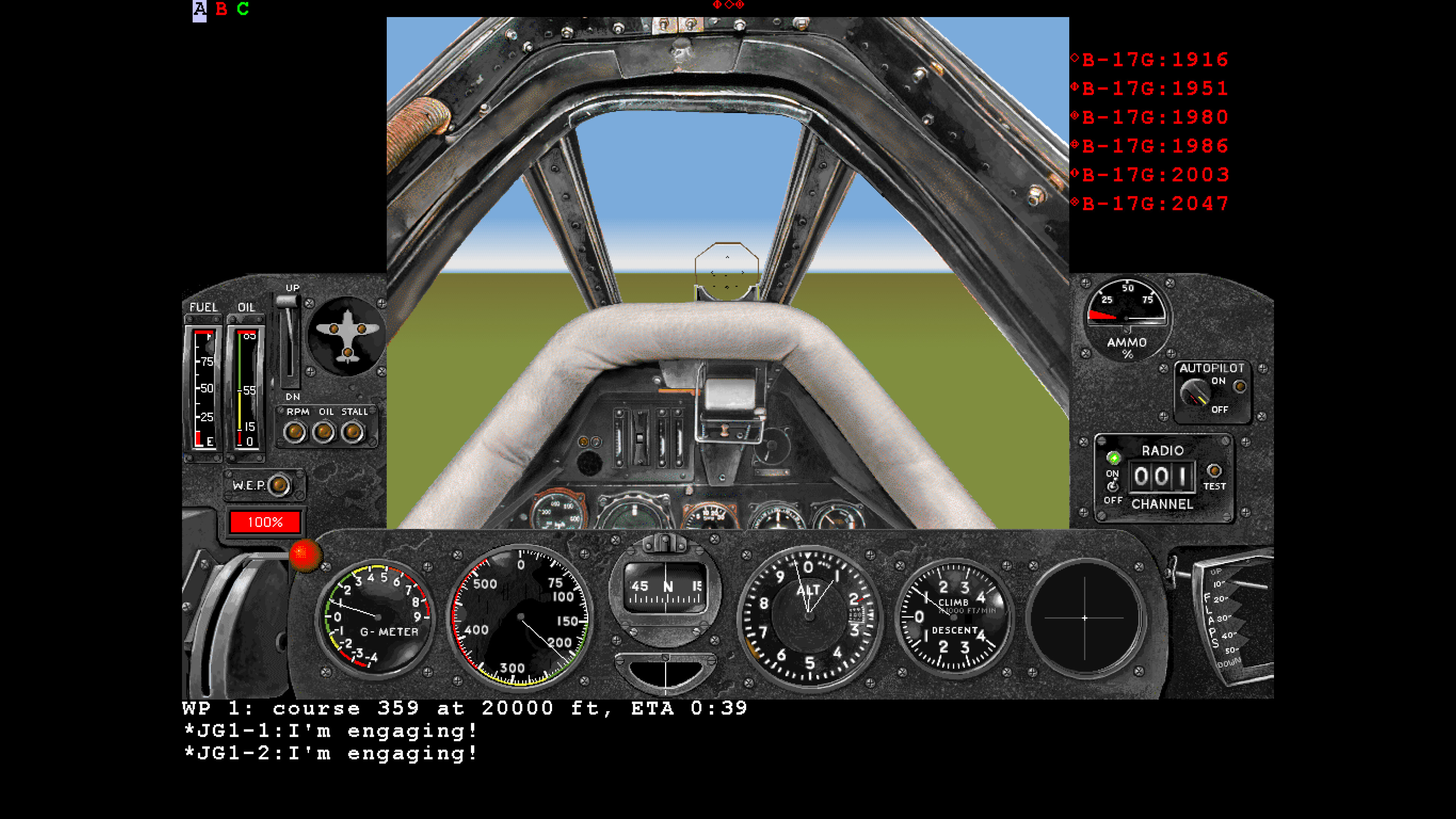 Air Warrior II screenshot 5