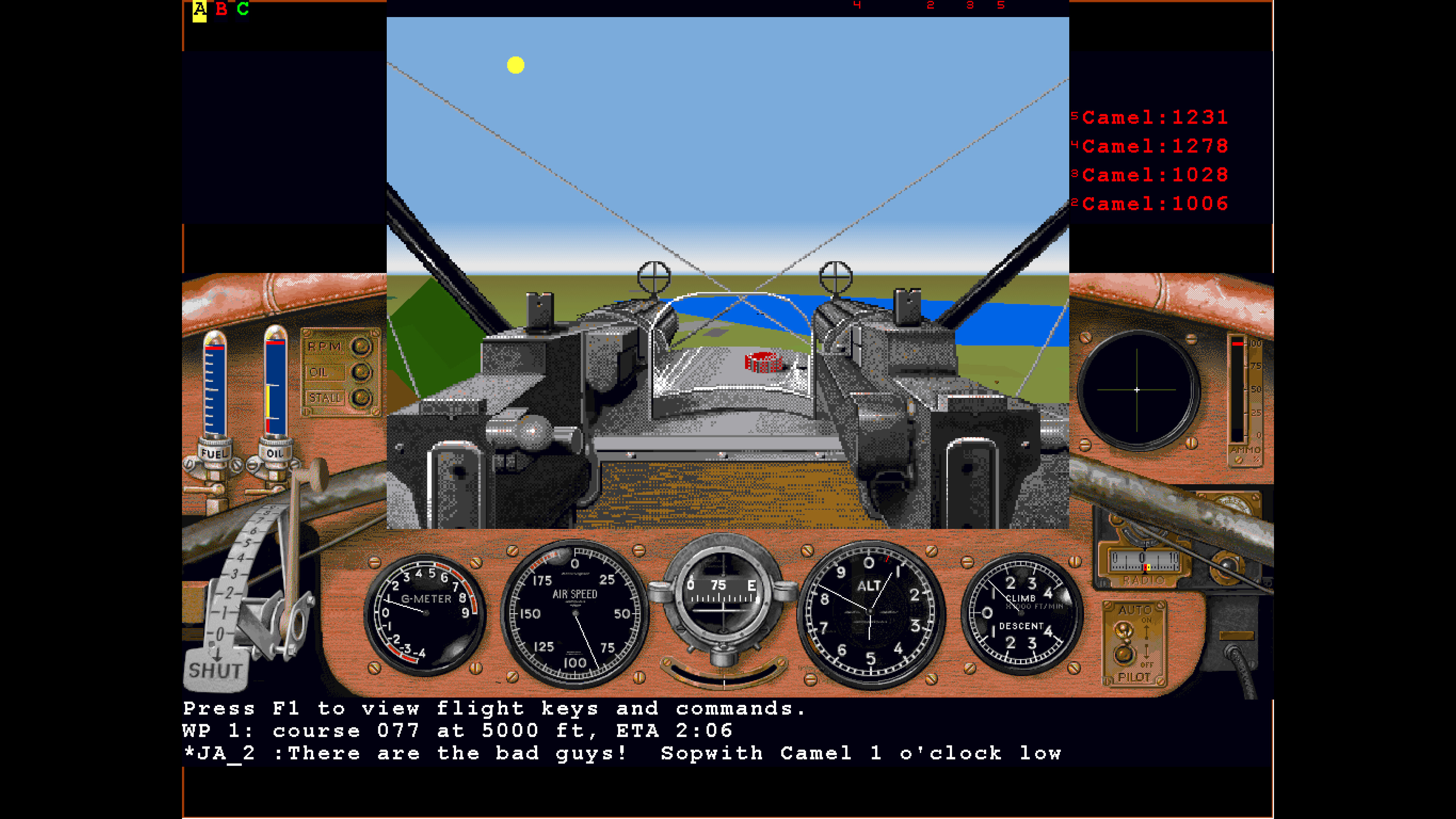 Air Warrior III screenshot 12