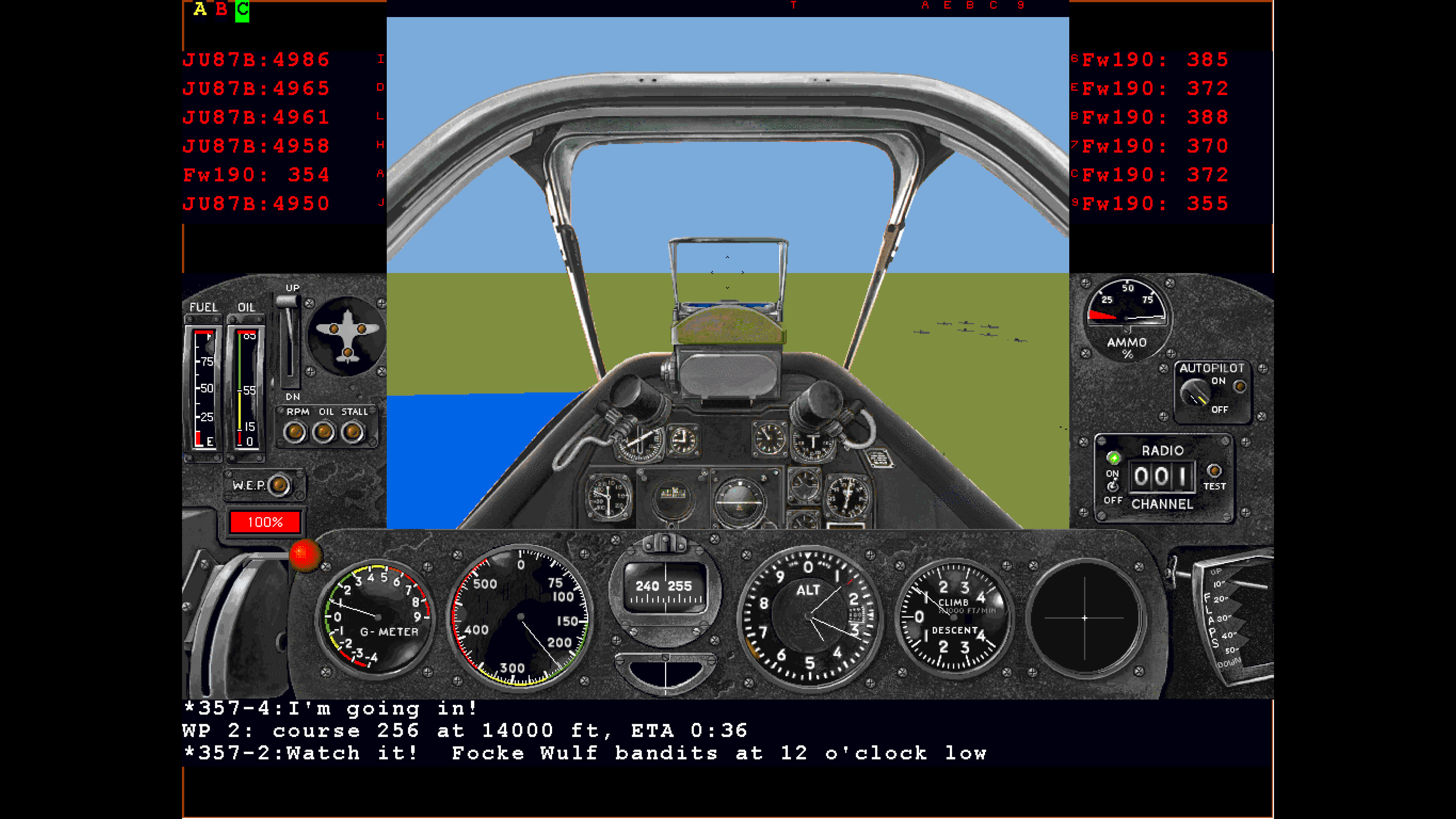 Air Warrior III screenshot 11