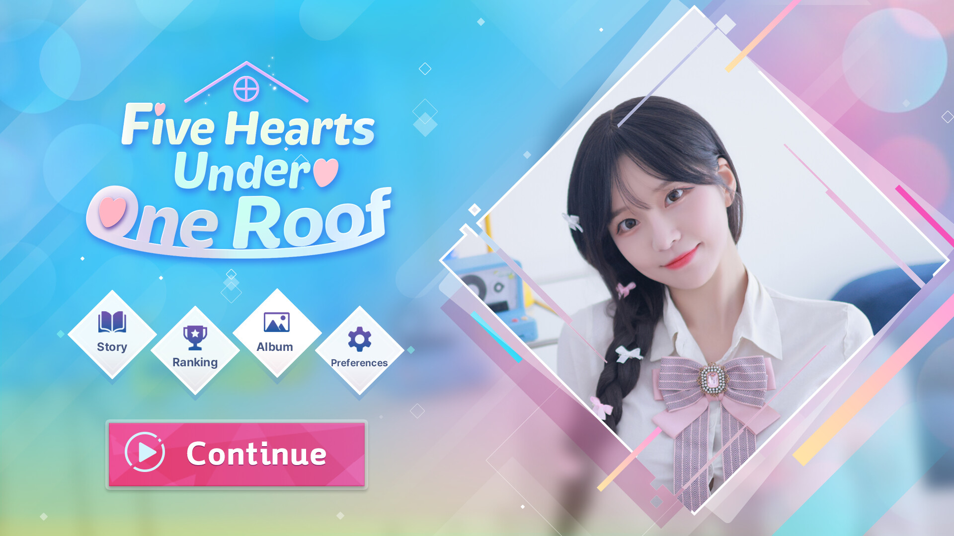 five hearts under one roof gameplay