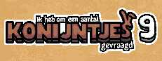 Ik heb om een aantal konijntjes gevraagd 9