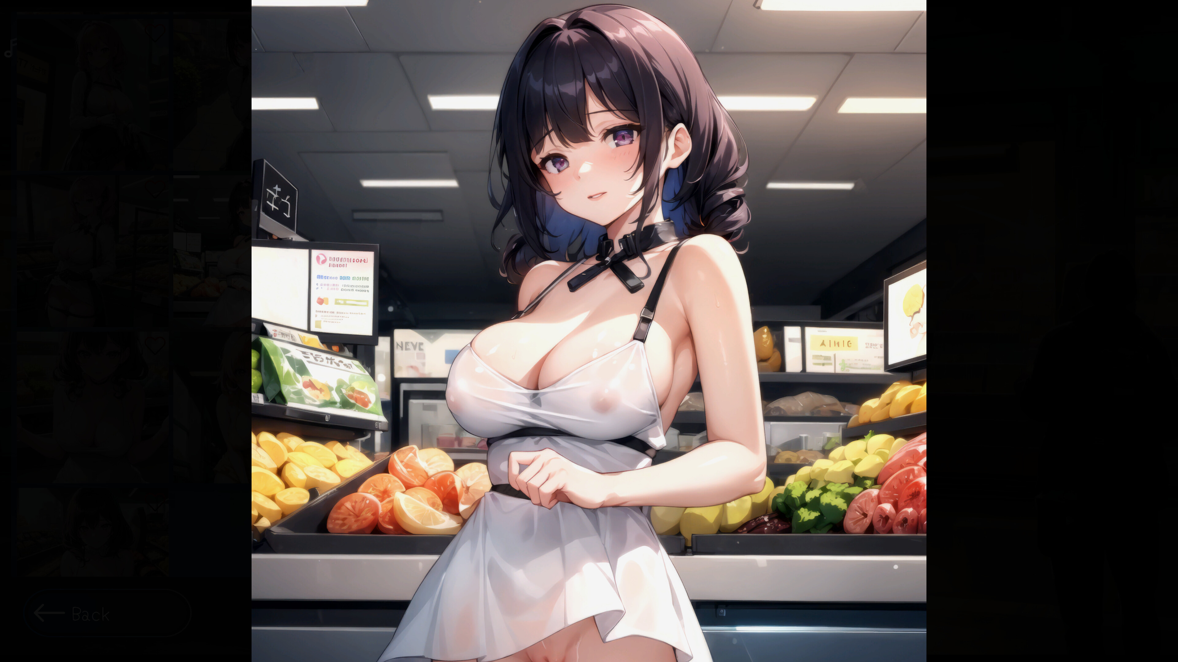 Hentai Senpai: Konbini no Shirigaru Onna screenshot 1