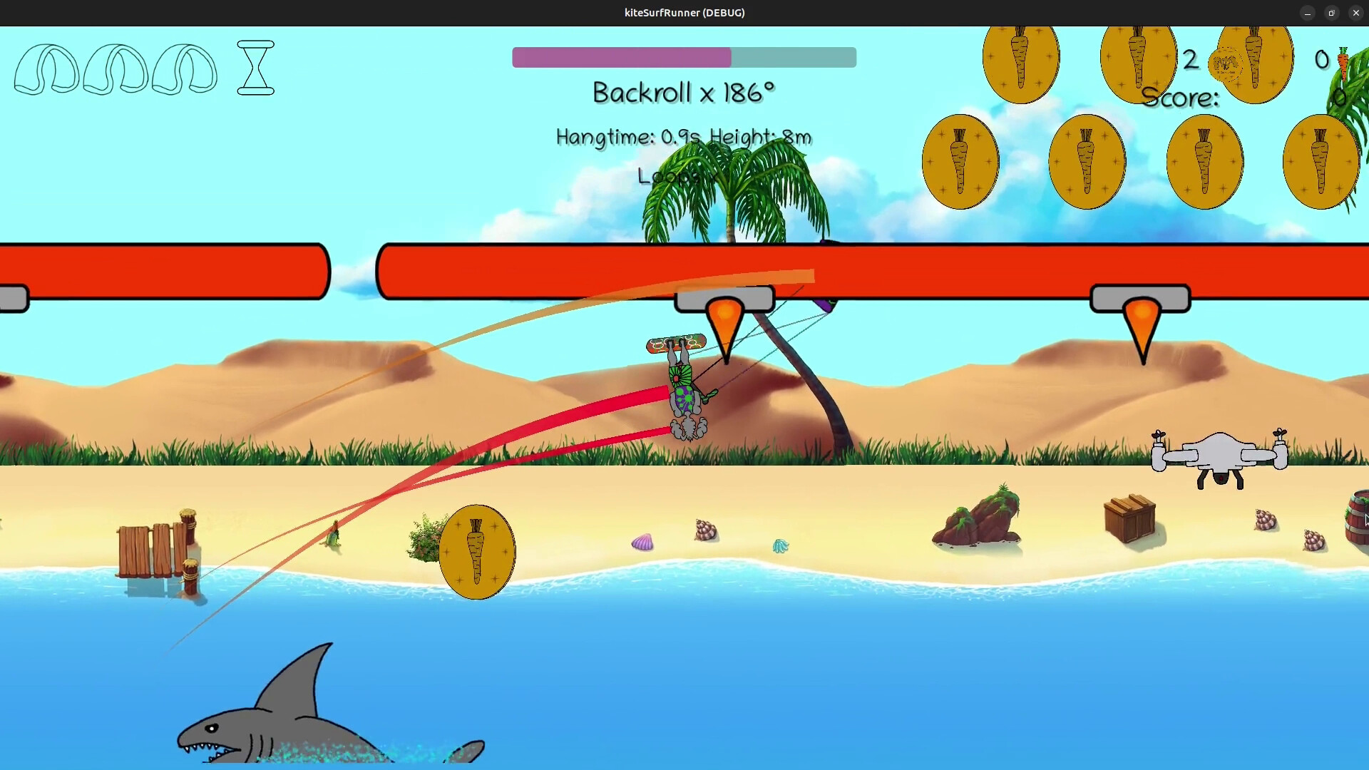 Kitesurf Runner screenshot 2