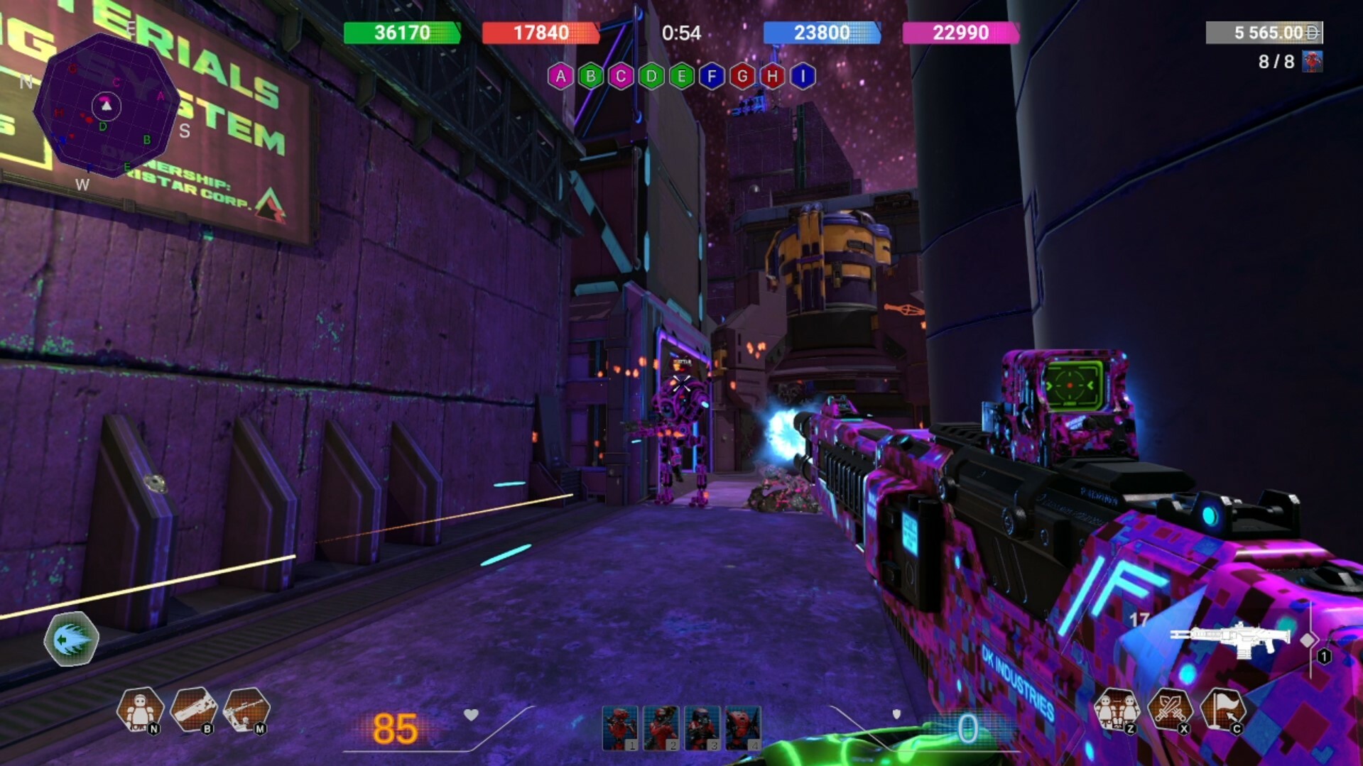 Neon Phonk Robots screenshot 9