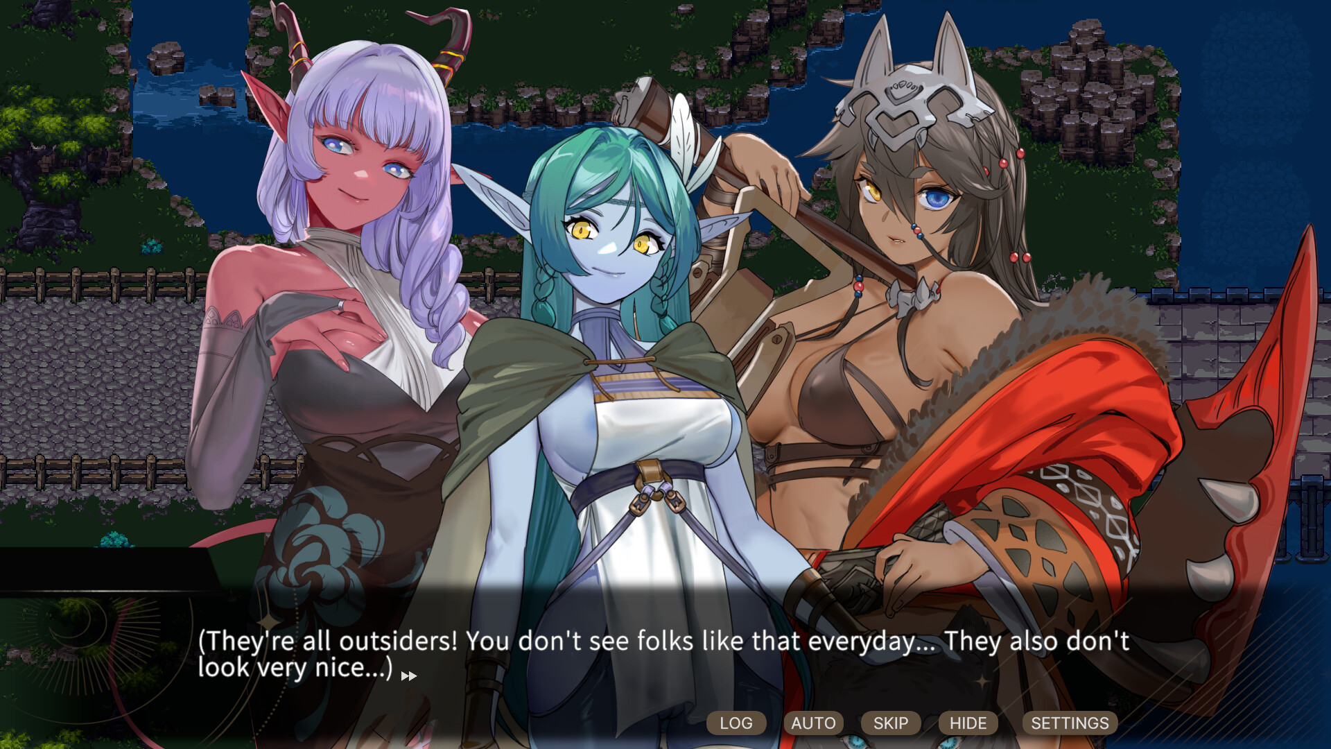 Stranger Maidens Please Protect Me! screenshot 18