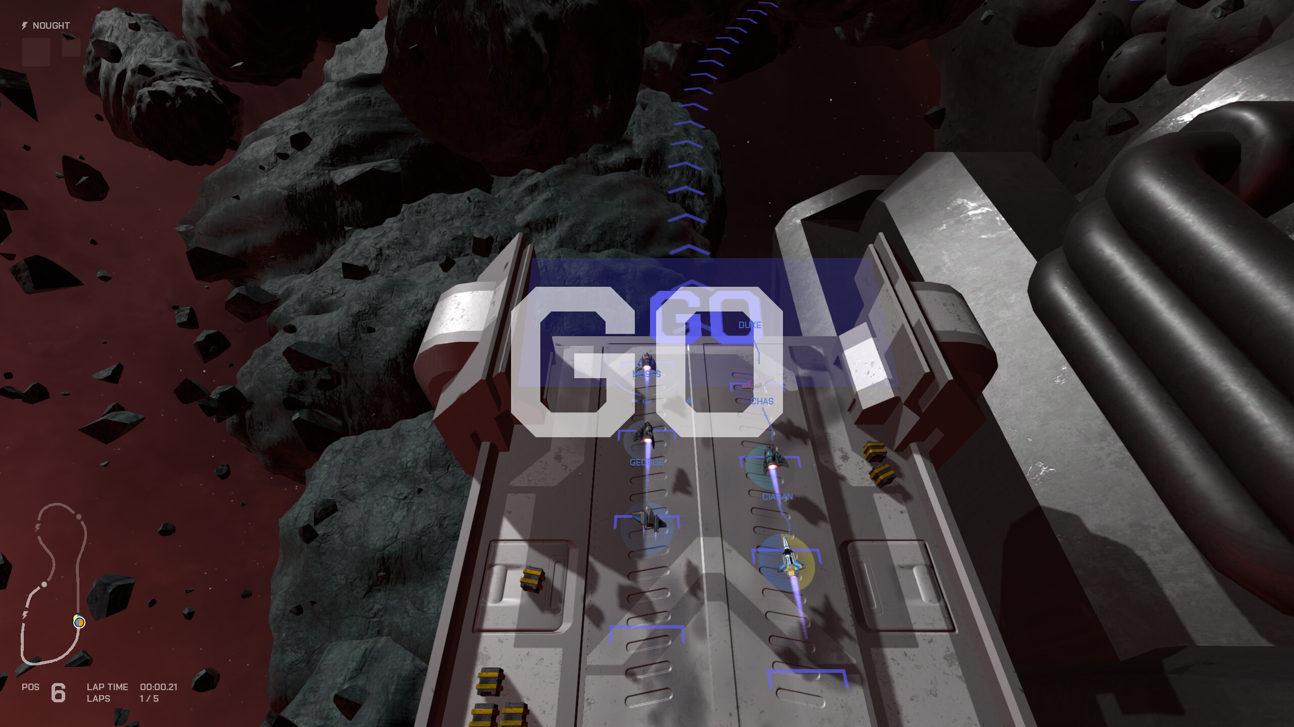 Hyper Hadron Racing screenshot 1
