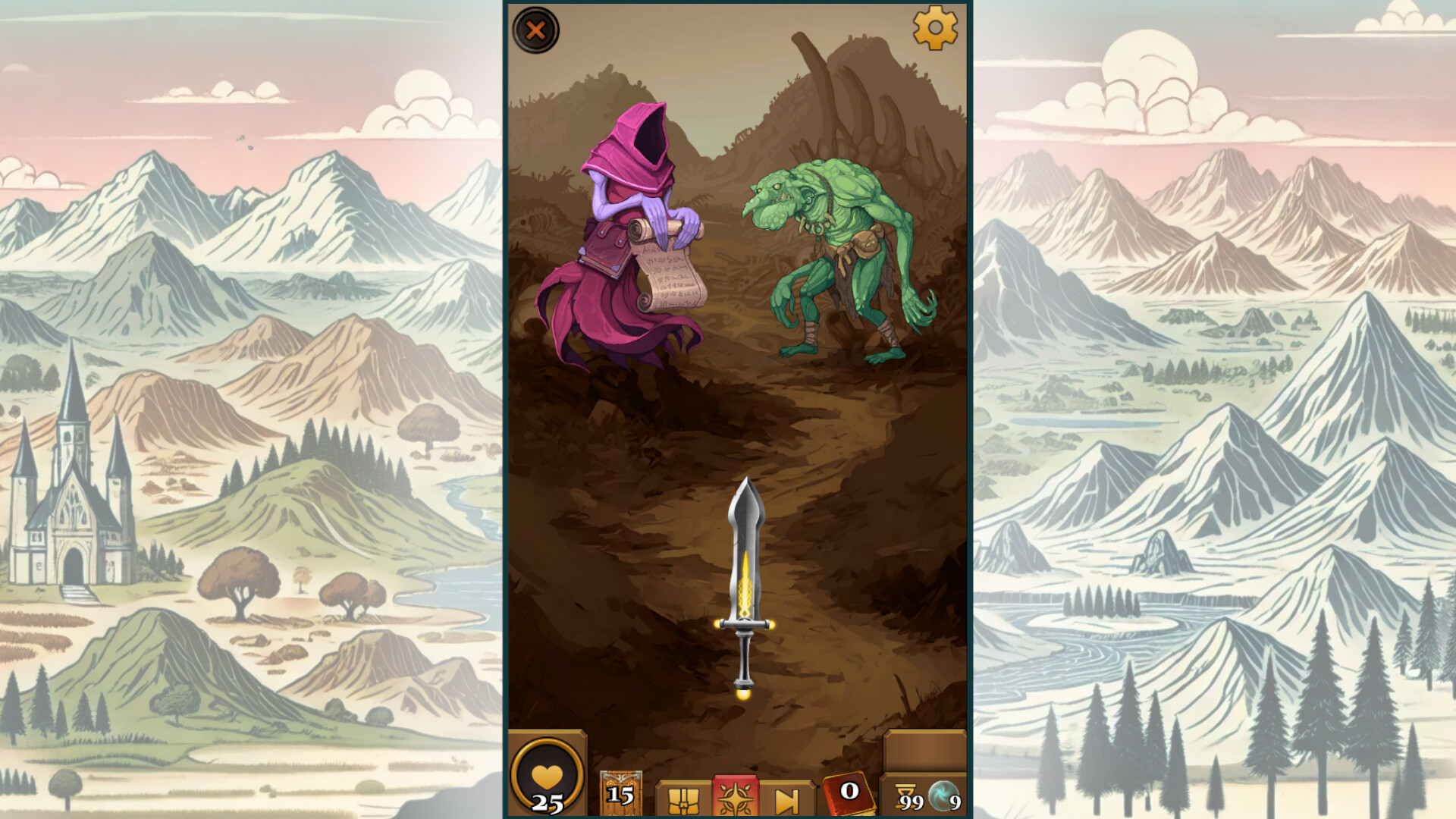Worldseekers - Deckbuilding RPG screenshot 2