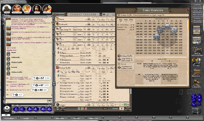 Fantasy Grounds - Rolemaster Classic Ruleset screenshot 9