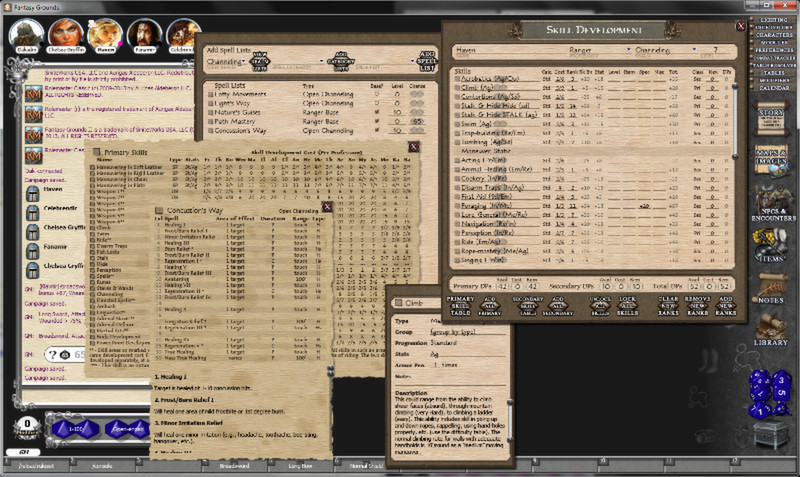 Fantasy Grounds - Rolemaster Classic Ruleset screenshot 6