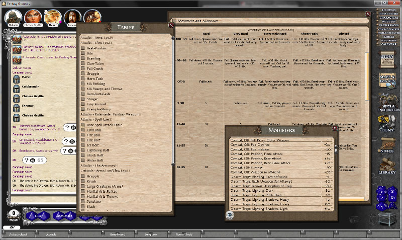 Fantasy Grounds - Rolemaster Classic Ruleset screenshot 13