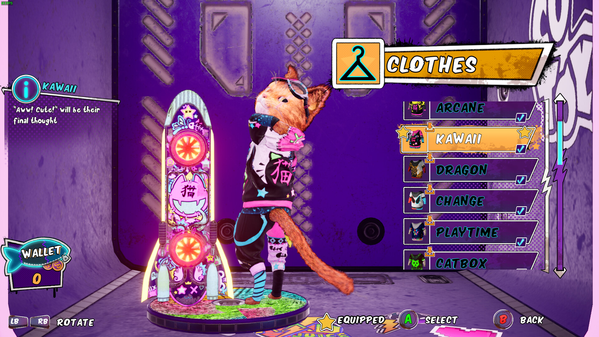 Gori: Cuddly Carnage - Neon Neko Skin Pack screenshot 5