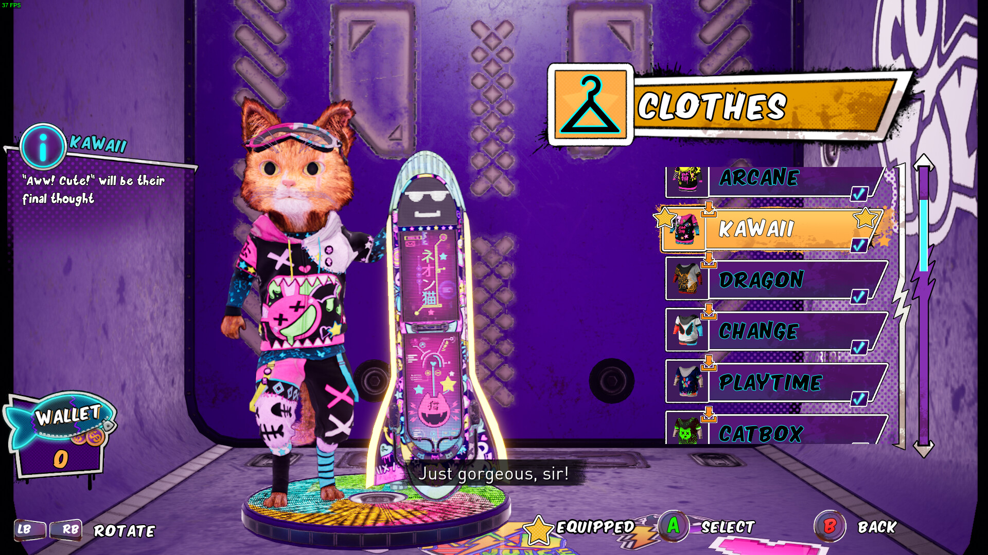 Gori: Cuddly Carnage - Neon Neko Skin Pack screenshot 4