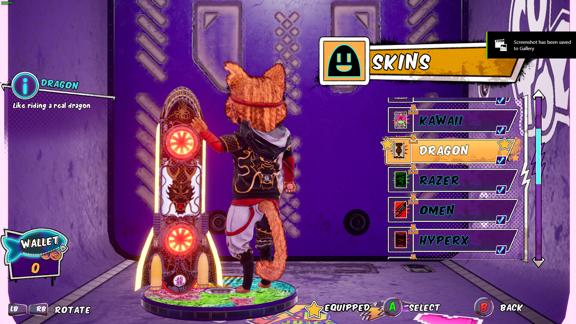 Gori: Cuddly Carnage - Dragon Skin Pack screenshot 2