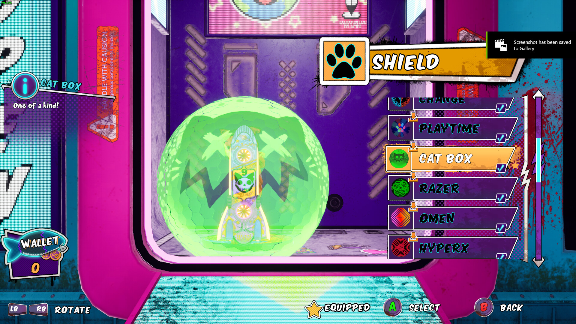 Gori: Cuddly Carnage - Catbox Skin Pack screenshot 3