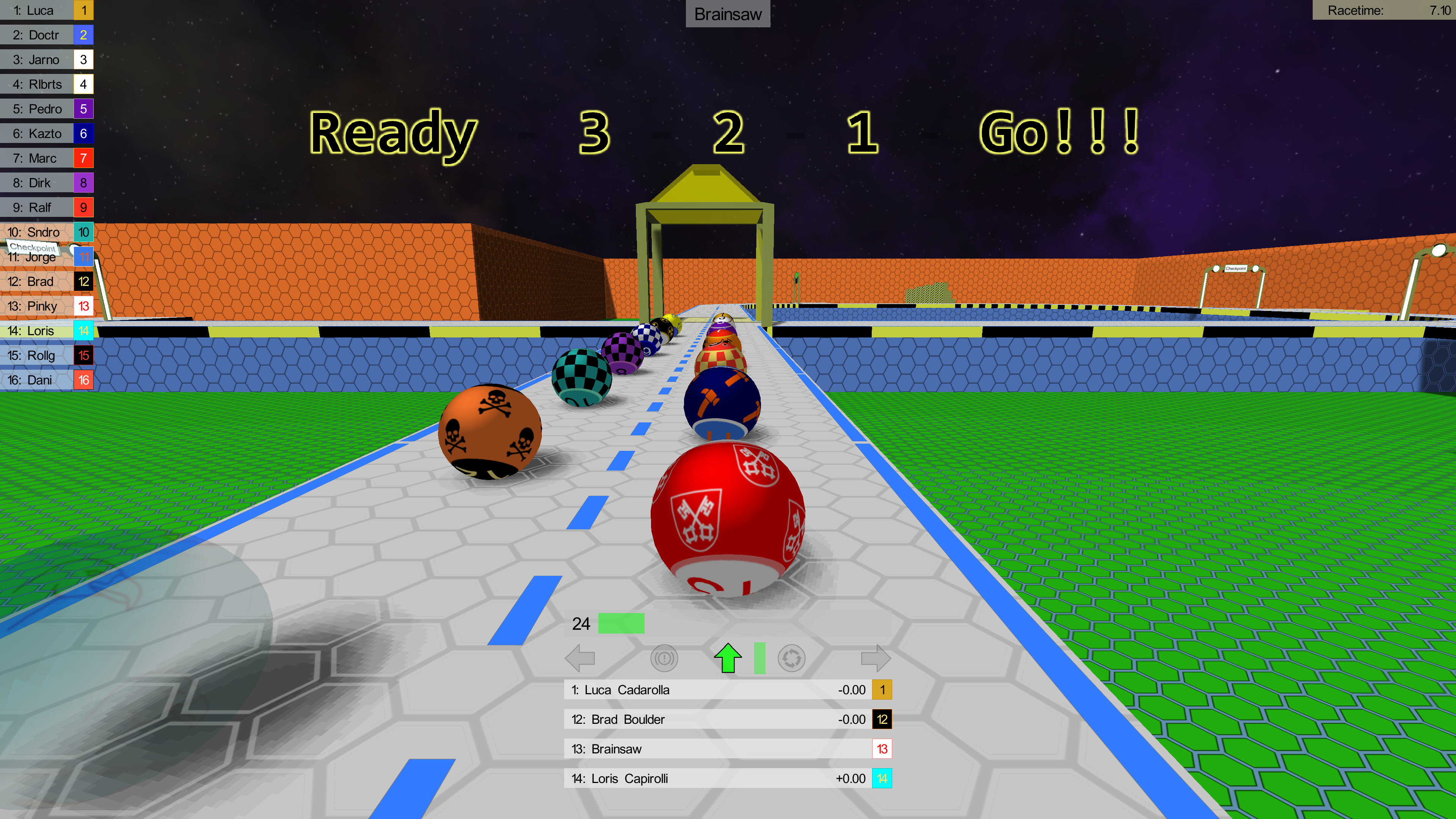 MarbleGP screenshot 1