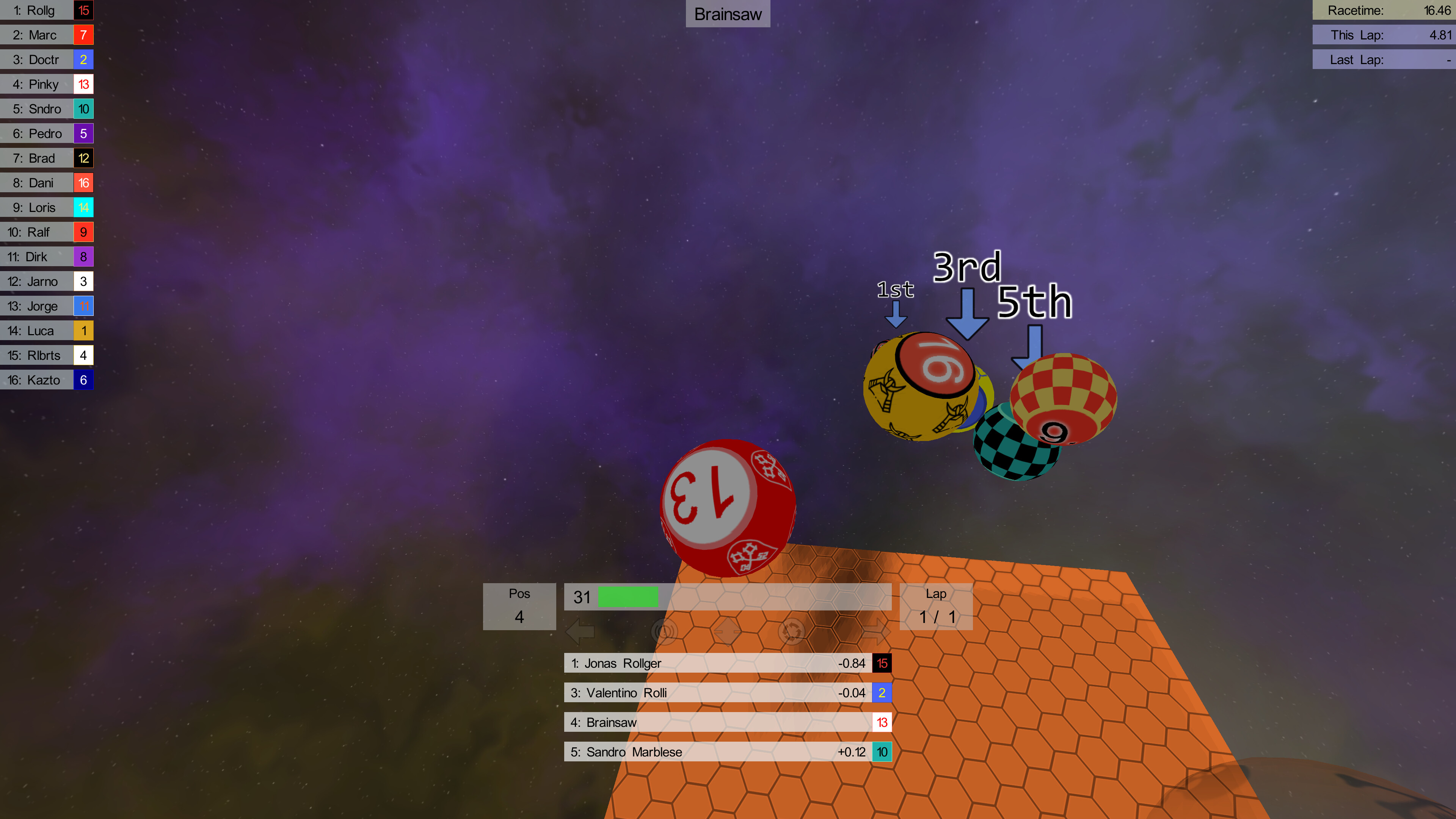 MarbleGP screenshot 3