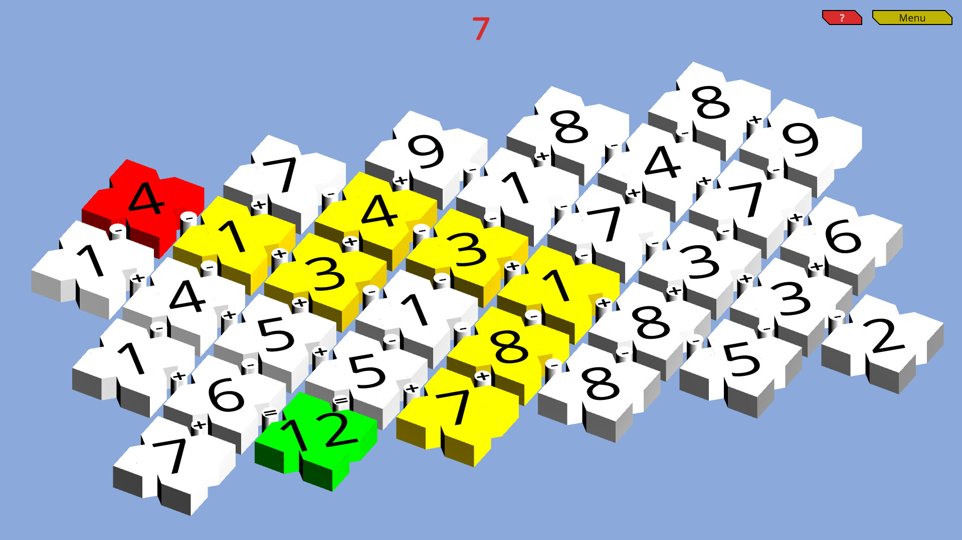 Woohoo! - Game "Math Path" screenshot 2