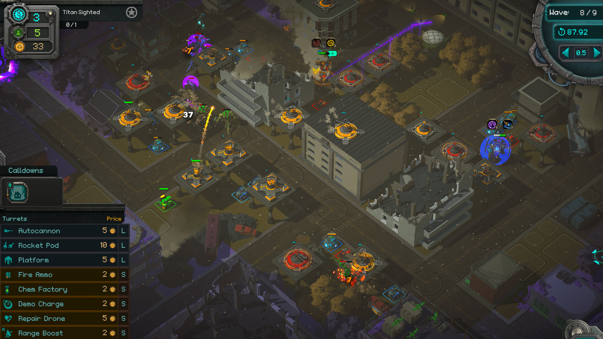 Temporal Titans gameplay screenshot 2