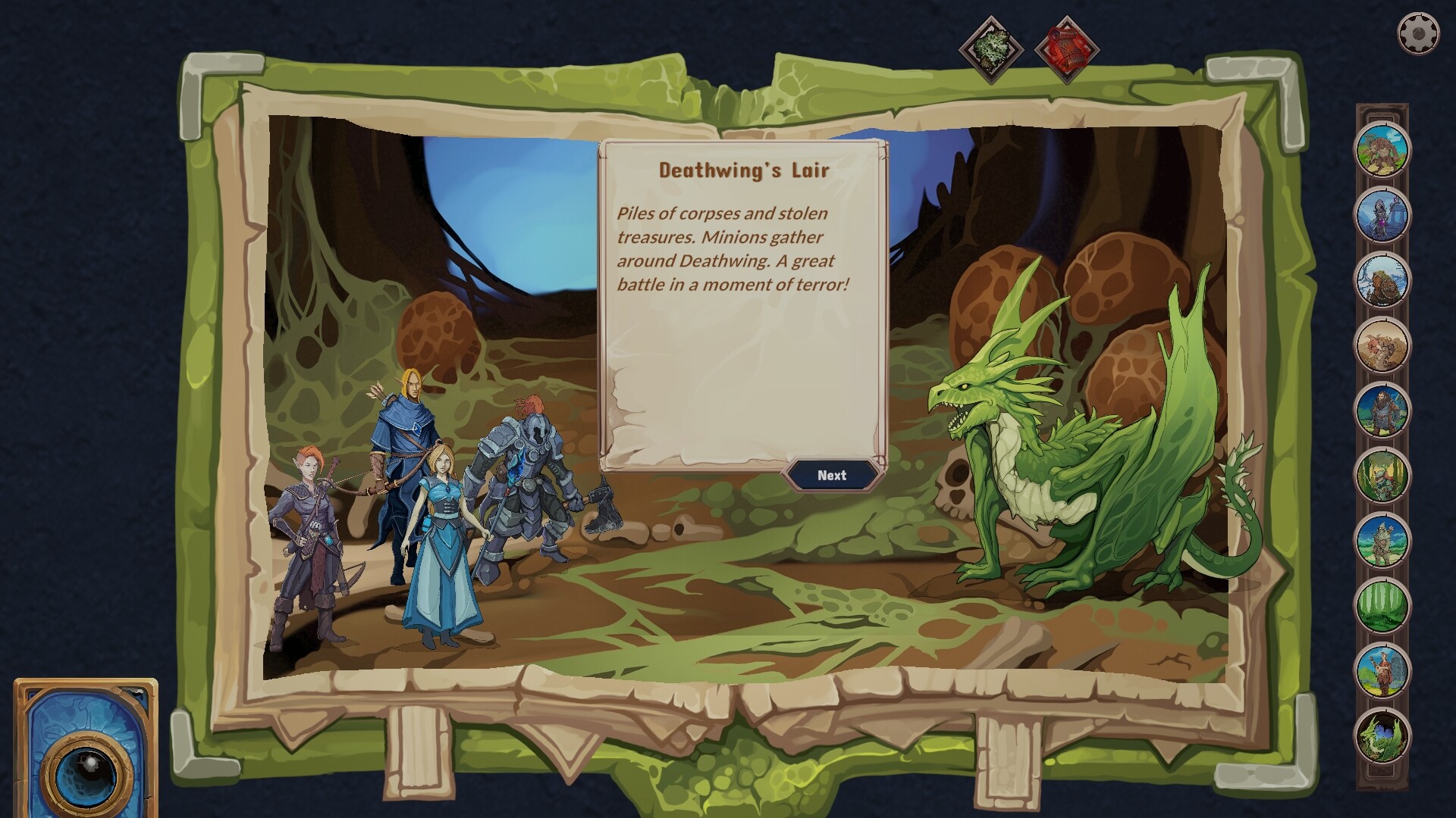 Talebuilder screenshot 2