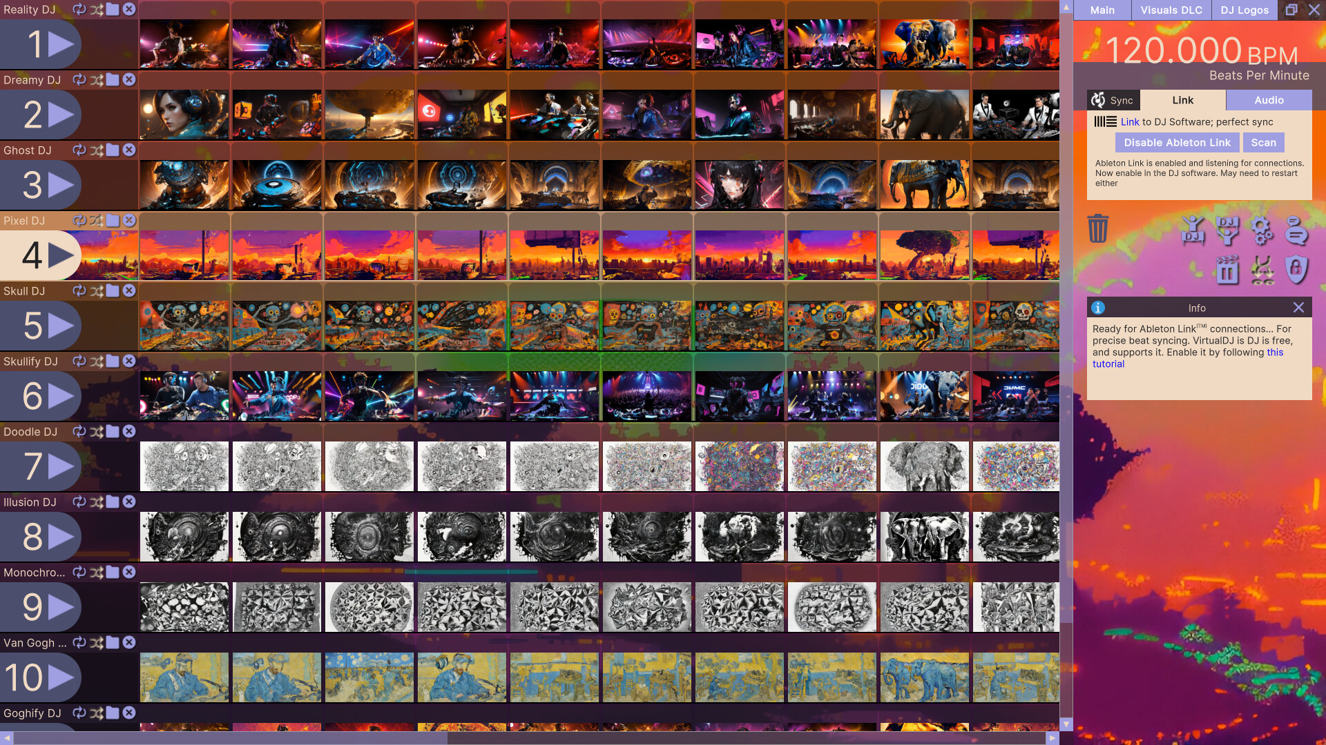AI-VJ - DJ Visuals screenshot 2