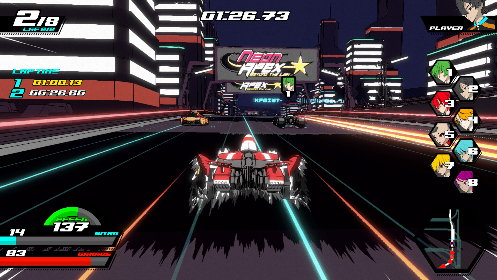 图片[4]-霓虹巅峰：超越极限 / Neon Apex: Beyond the Limit v1.0.0 简体中文版 - 软壳源码网-软壳源码网