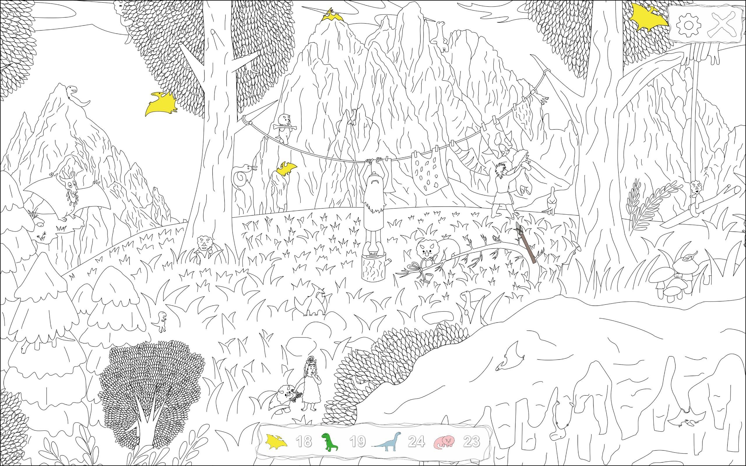 100 Hiddensaurs screenshot 2