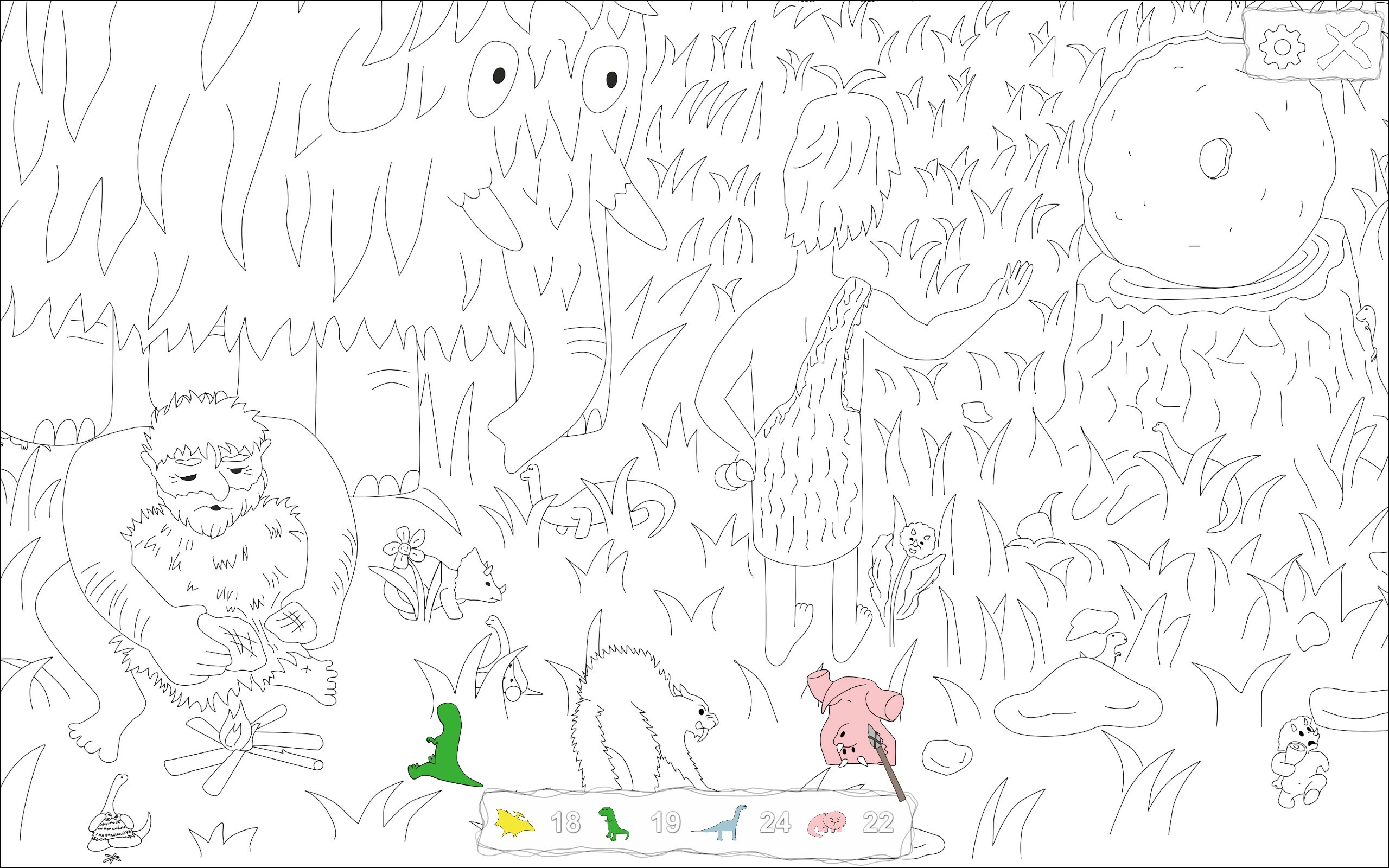 100 Hiddensaurs screenshot 3