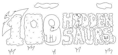 100 Hiddensaurs Cover Image