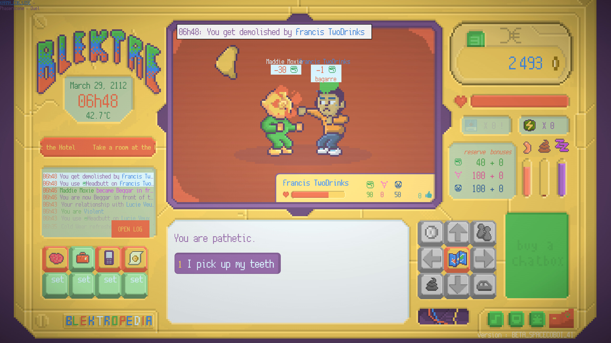 Blêktre 2081 screenshot 2