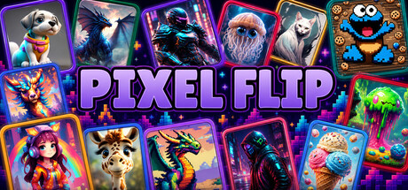 Pixel Flip — Steam header