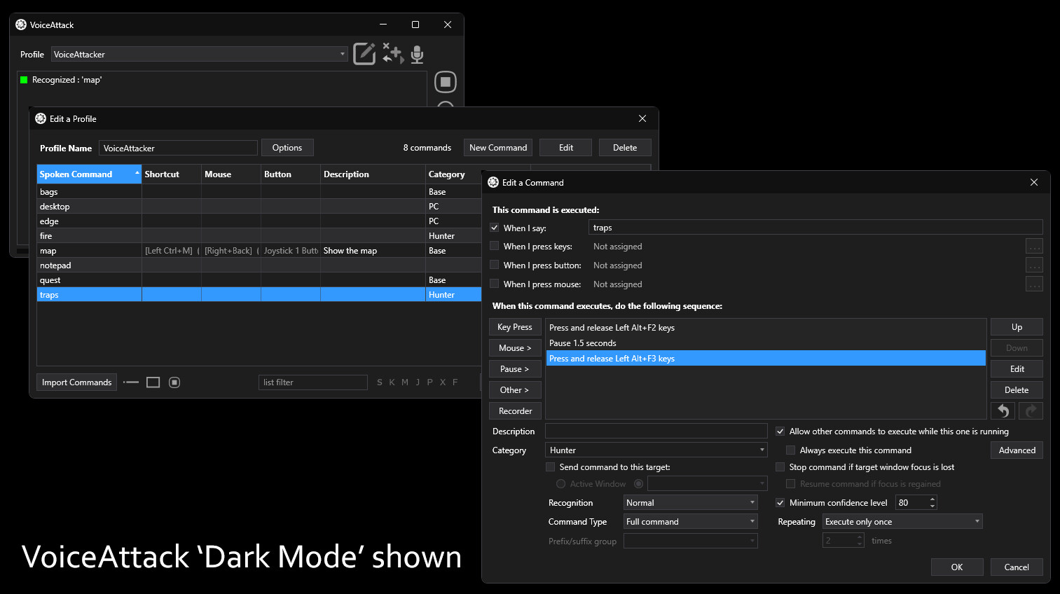 VoiceAttack 2 screenshot 1