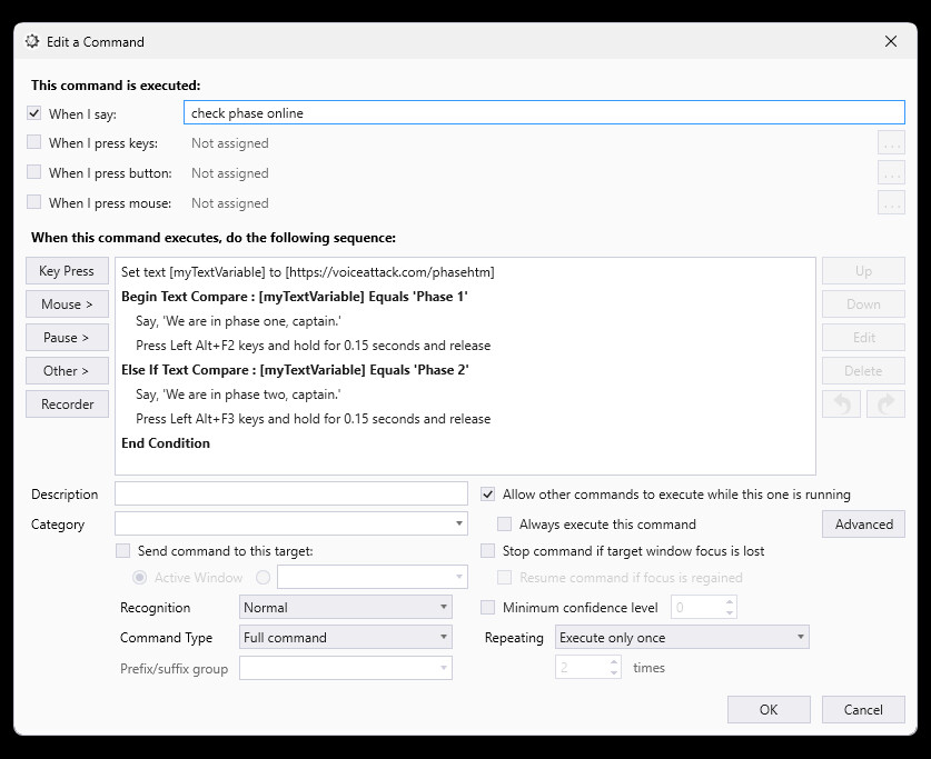 VoiceAttack 2 screenshot 10