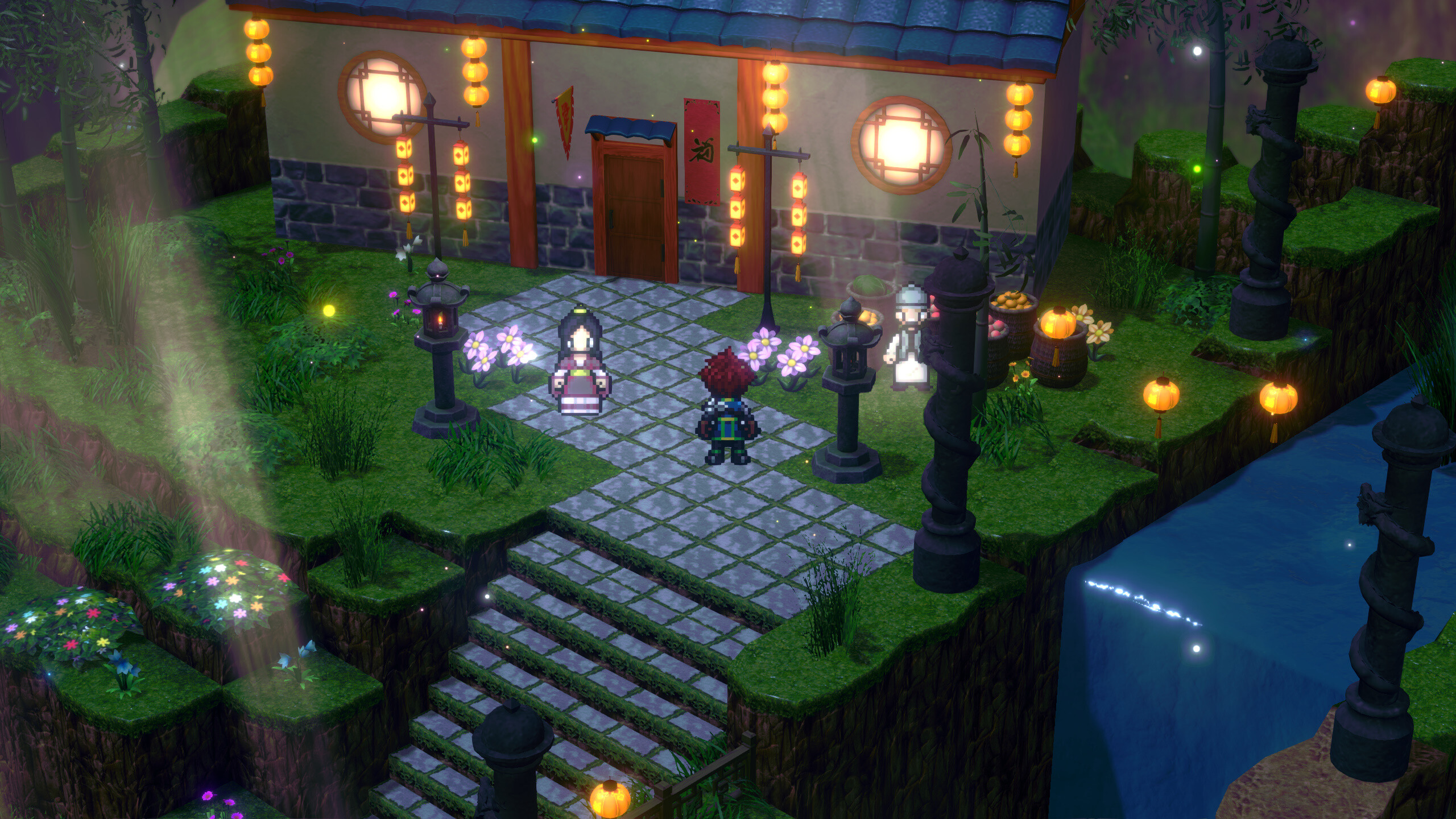 RPG Developer Bakin Charming Chinese Townscape Pack screenshot 6
