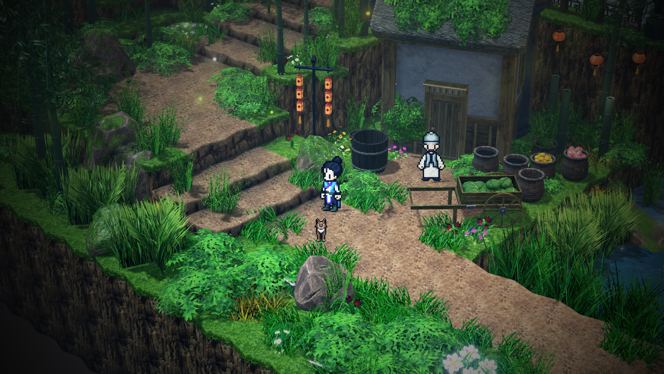 RPG Developer Bakin Charming Chinese Townscape Pack screenshot 8