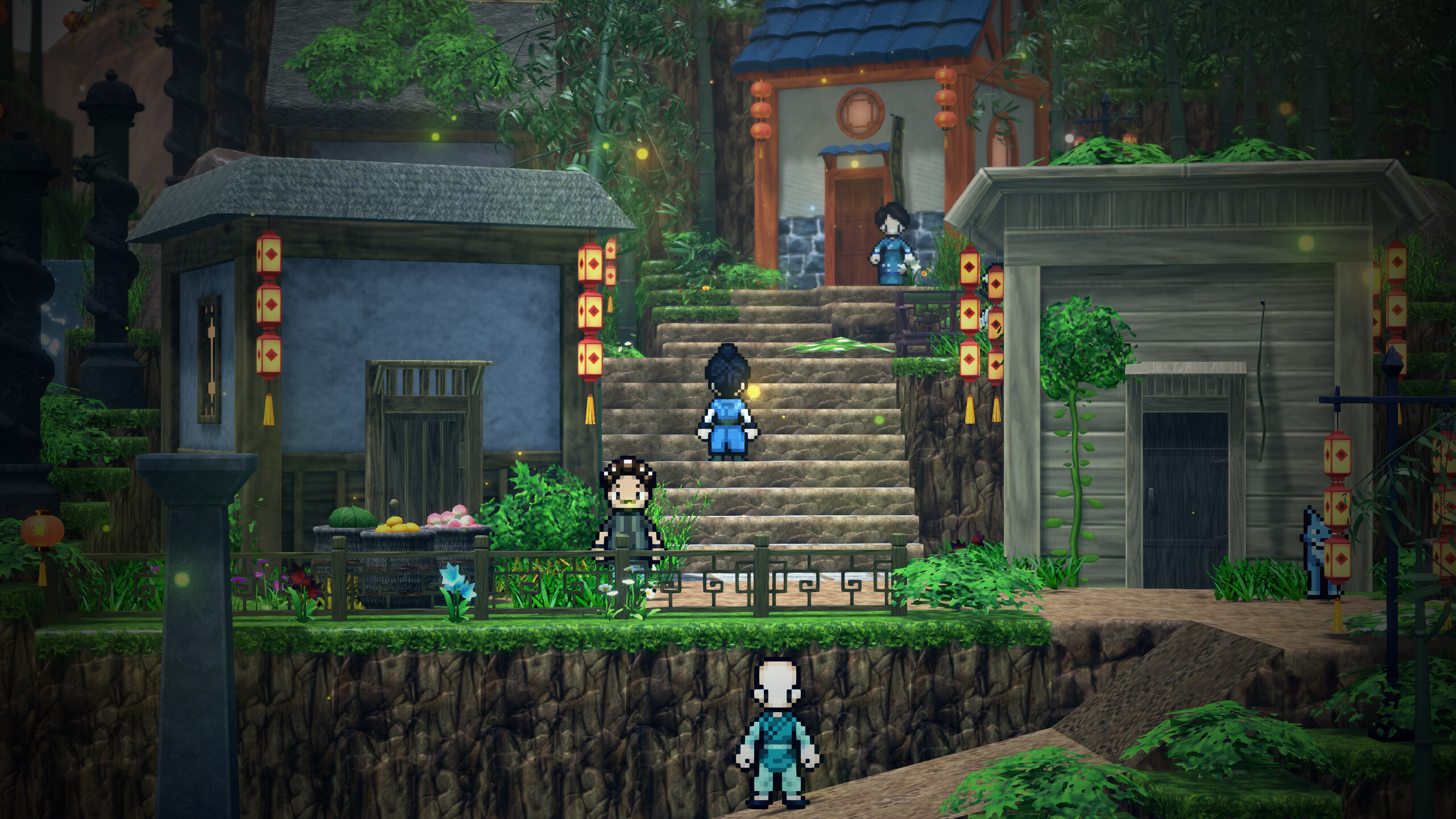 RPG Developer Bakin Charming Chinese Townscape Pack screenshot 7
