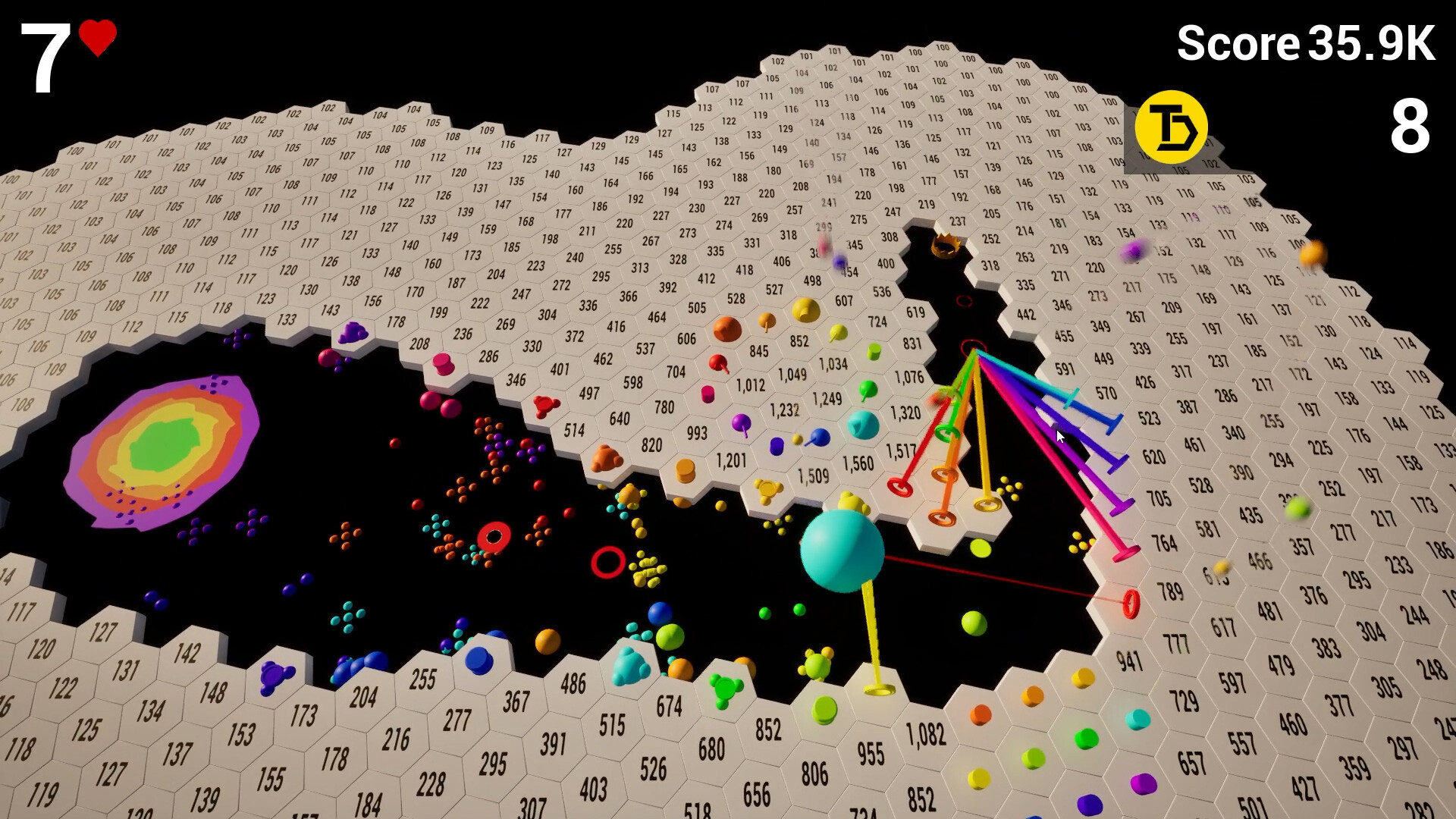 ThrowDown screenshot 2