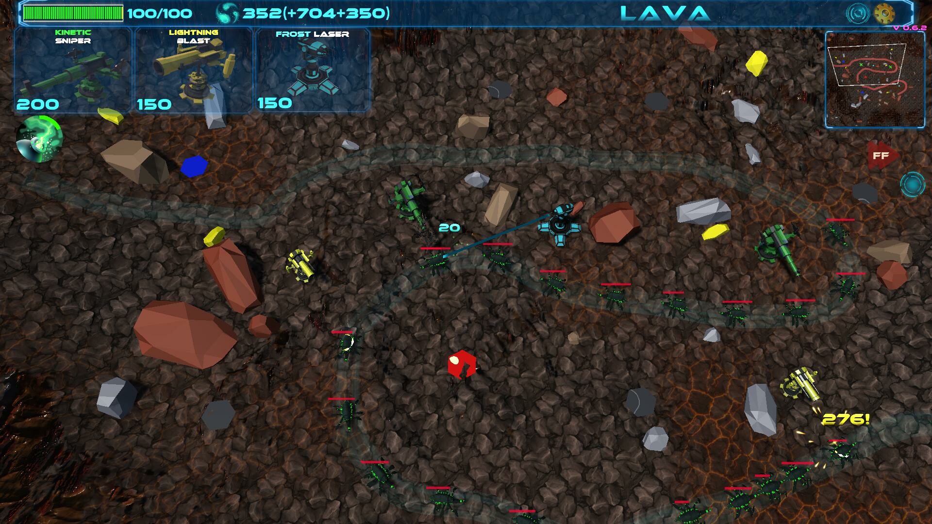 Xenocrystal TD screenshot 2