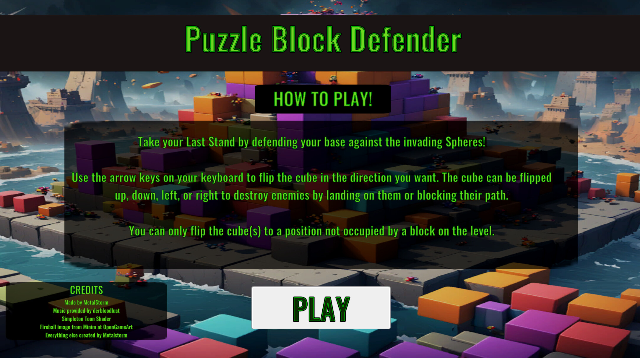 Puzzle Block Defender screenshot 5