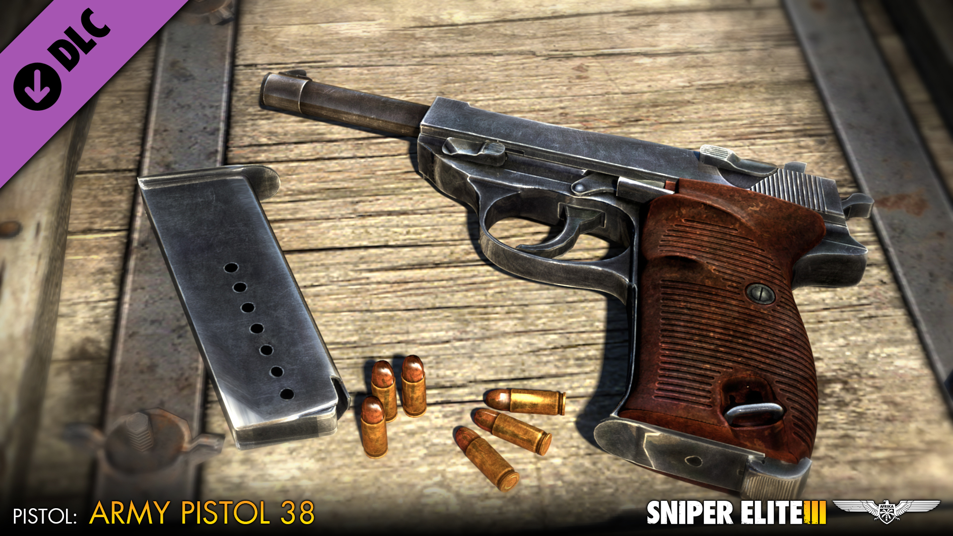 Sniper Elite 3 - Axis Weapons Pack screenshot 4