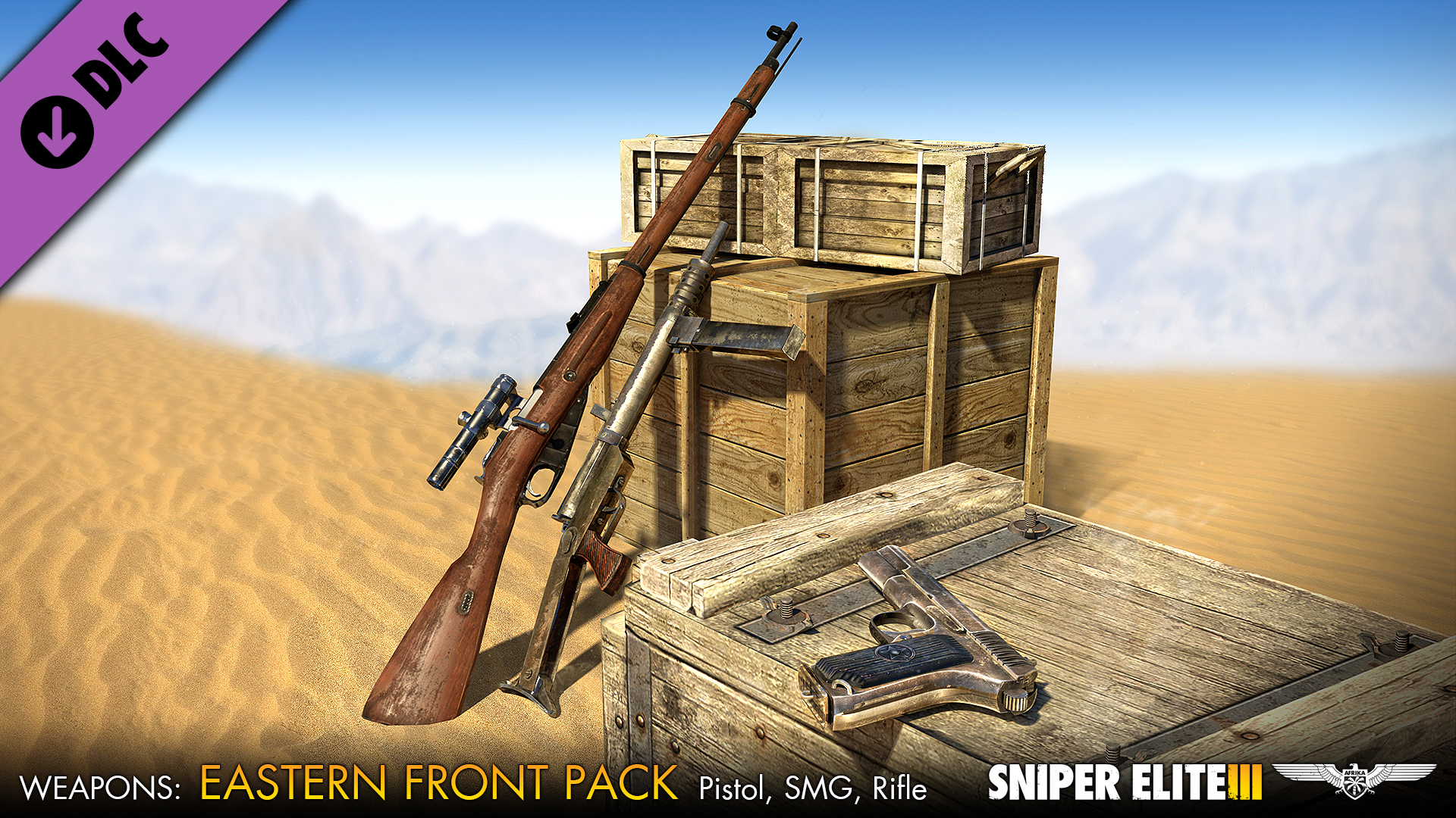 Sniper Elite 3 - Eastern Front Weapons Pack screenshot 1