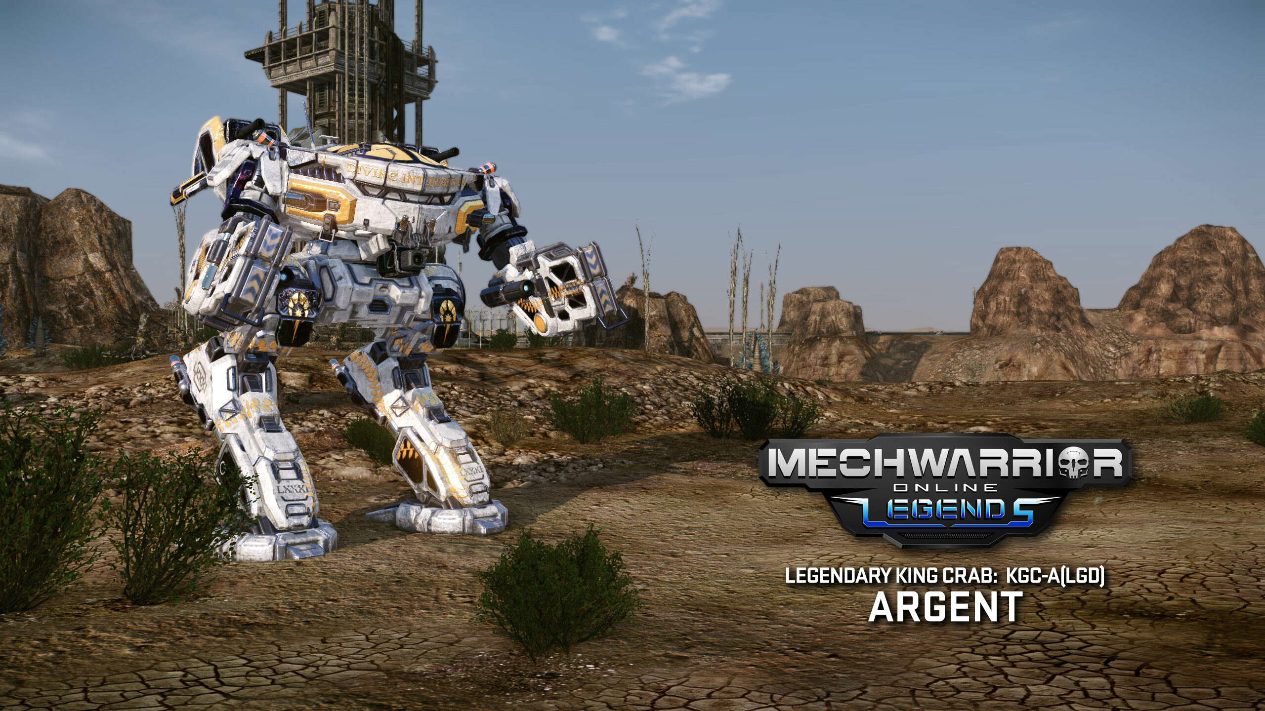 MechWarrior Online™ - Argent Legendary Mech Pack screenshot 1