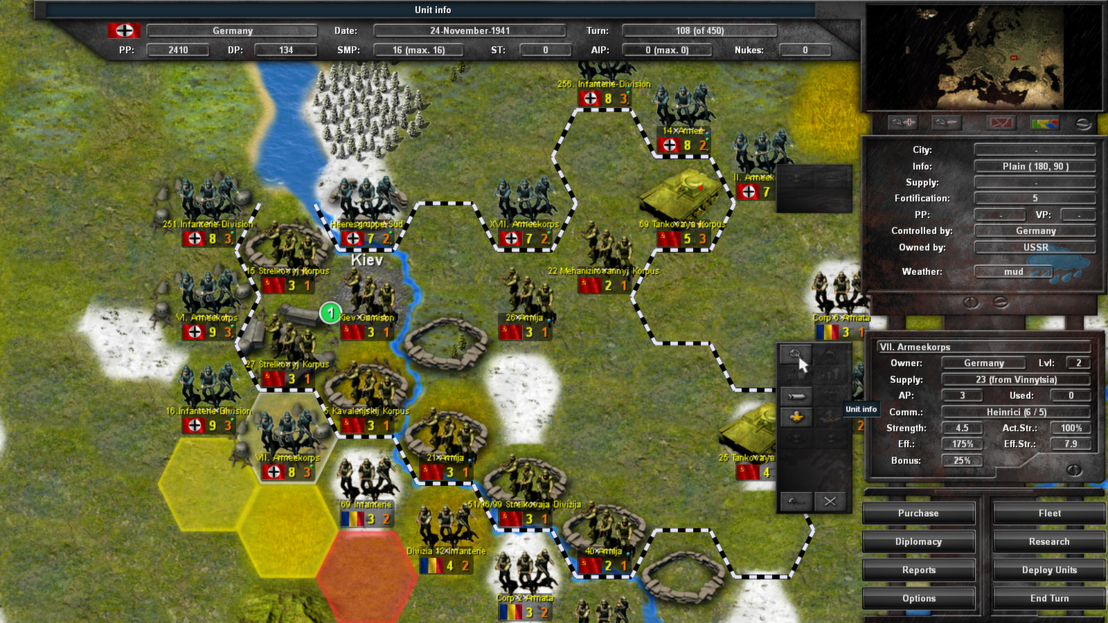 ウォーゲーム World War 2 Wargaming Board Game - World War 2 - Barbarossa 1941 - Battle For The Danube