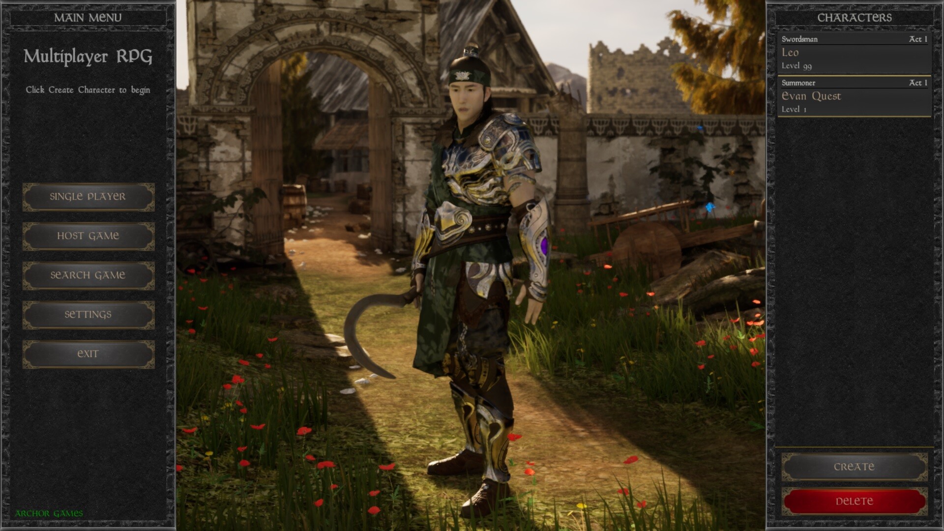 Multiplayer RPG screenshot 1
