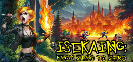 Isekaing: from zero to zero.: header artwork