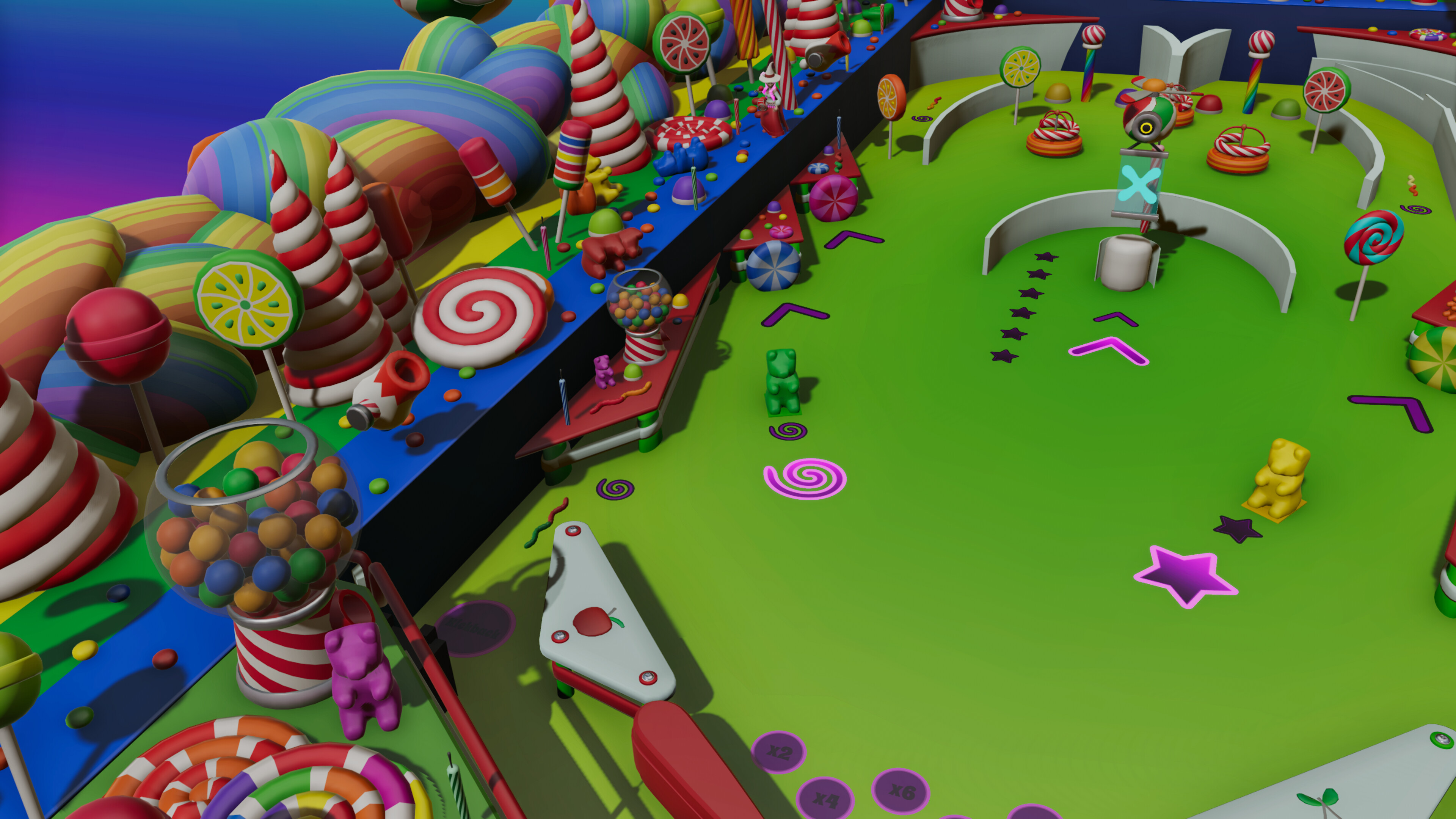 Roxy Raccoon's Pinball Panic - Candycopia screenshot 12