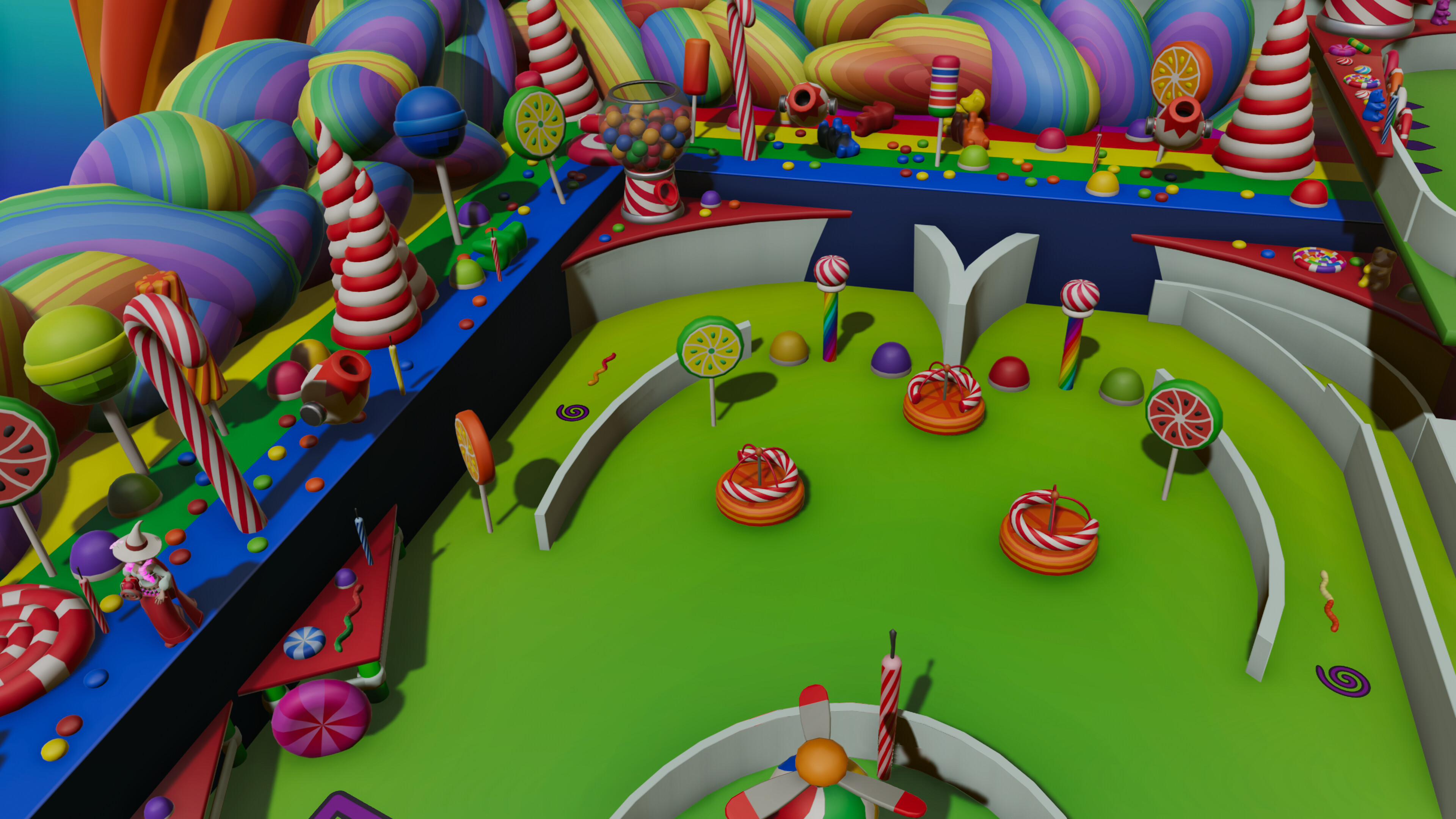 Roxy Raccoon's Pinball Panic - Candycopia screenshot 13